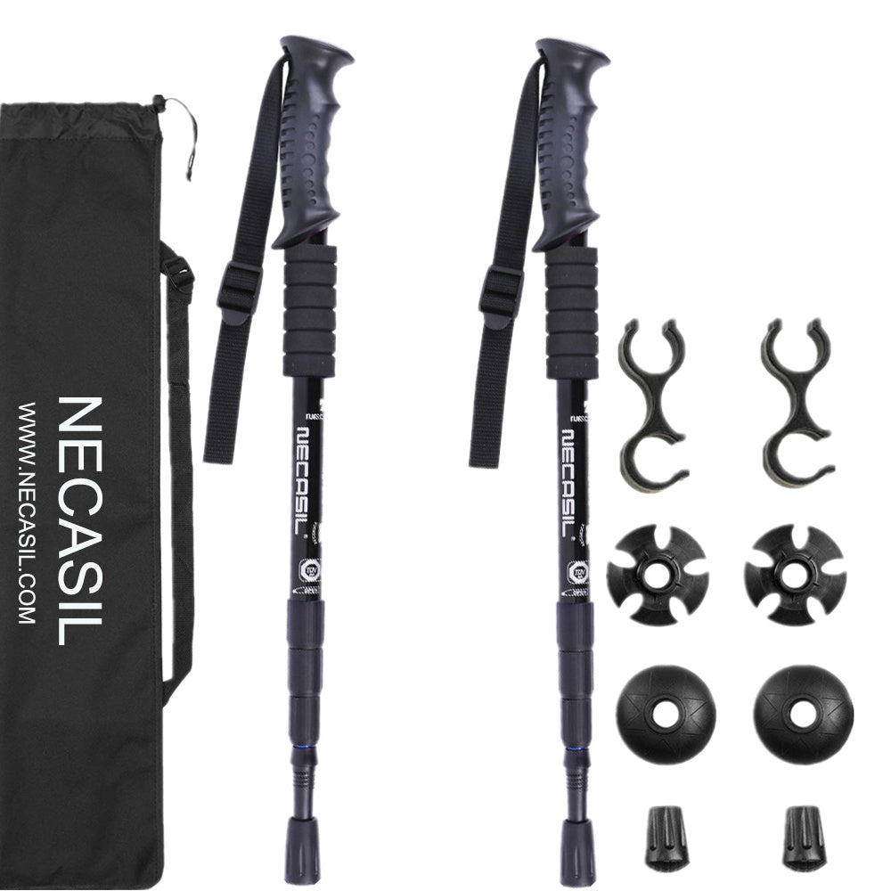 Bastón de Trekking Ajustable de Aluminio – Resistente y Ligero para Senderismo y Montaña