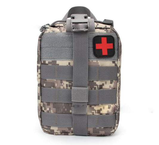 Botiquín Táctico de Emergencia MOLLE – Uso Profesional, Camping o Mochila