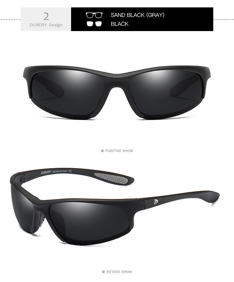Dubery - Lentes Deportivos Ultralivianos TAC – Estilo Sport Outdoor Pro - Diseño Italiano
