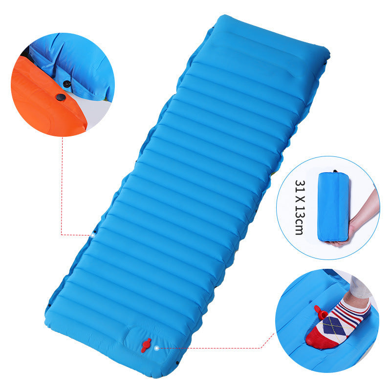 Colchoneta Inflable de Camping – Compacta, Resistente y Ultraligera