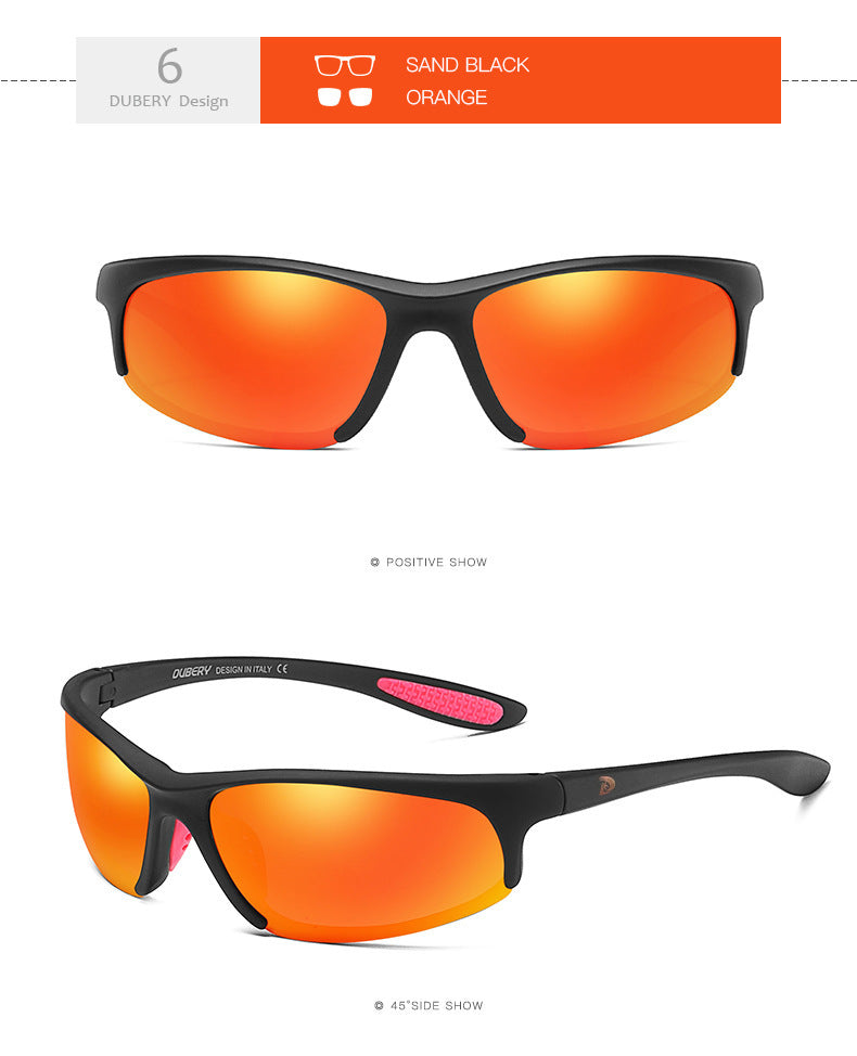 Dubery - Lentes Deportivos Ultralivianos TAC – Estilo Sport Outdoor Pro - Diseño Italiano