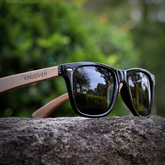 Gafas de Sol con Marco de Madera – Estilo Clásico y Natural